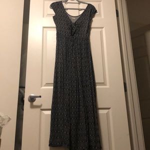 Peek-a-boo Maxi dress